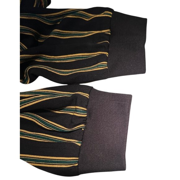 Vintage Carole Little Womens Floral & Striped Button-Up Jacket Bomber Style - Picture 12 of 12